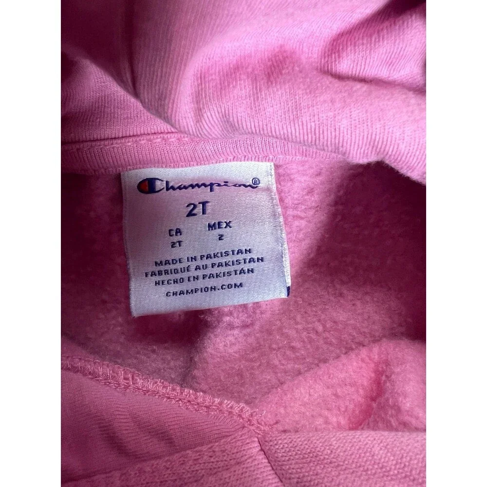 Champion Kids 2 piece Pink Jogger Set with Champion Logo size 2T